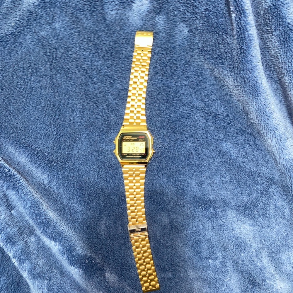 Casio gold watch
